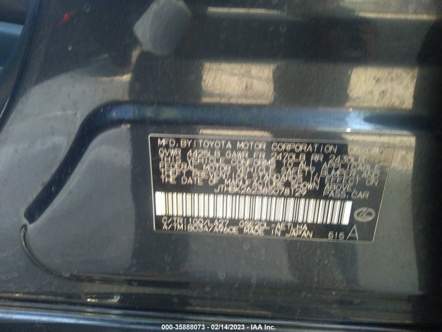 JTHBK262385078129 Lexus IS 250
