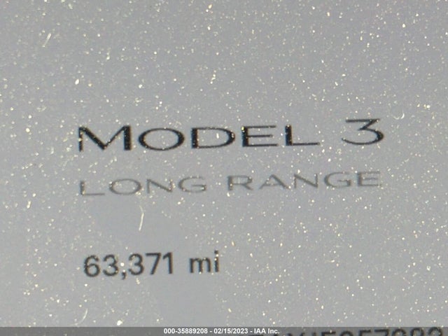 Tesla Model 3 Range Battery 2018 5YJ3E1EAXJF057282 Image 9
