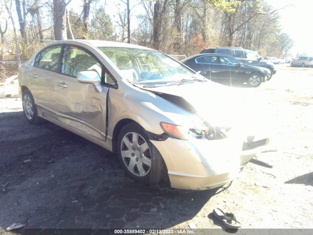 2008 Honda Civic Sdn Lx მანქანა იყიდება აუქციონზე, vin: 1HGFA16508L084753, აუქციონის ნომერი: 35889402