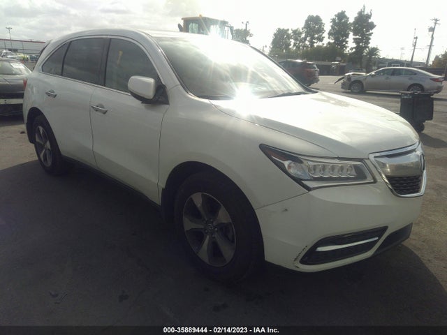 2016 Acura MDX, VIN: 5FRYD3H20GB007412