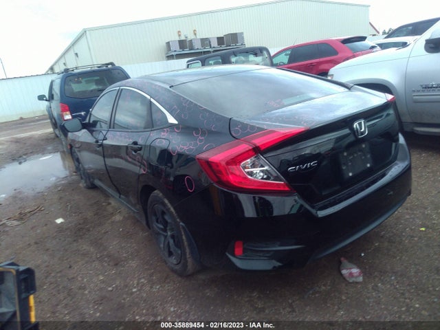 Honda Civic Sedan Lx 2018 19XFC2F52JE005158 Image 4