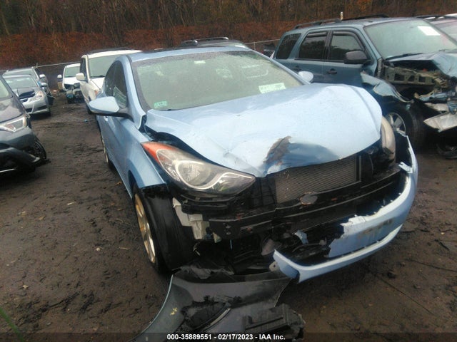 2012 HYUNDAI ELANTRA LIMITED PZEV VIN: KMHDH4AE9CU213114