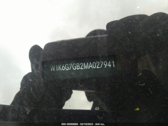 W1K6G7GB2MA027941 Mercedes-Benz S-class S 580