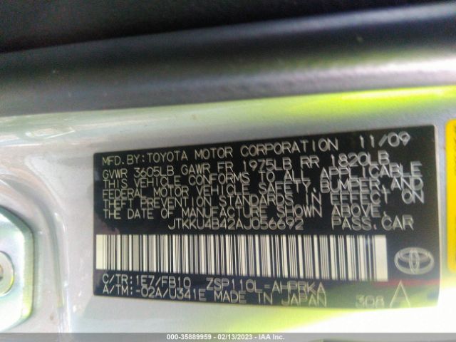 JTKKU4B42AJ056692 Scion XD