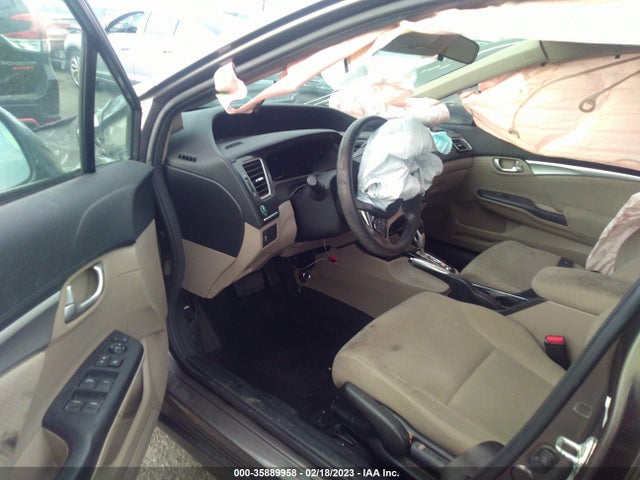 2013 HONDA CIVIC SDN EX VIN: 19XFB2F86DE220625
