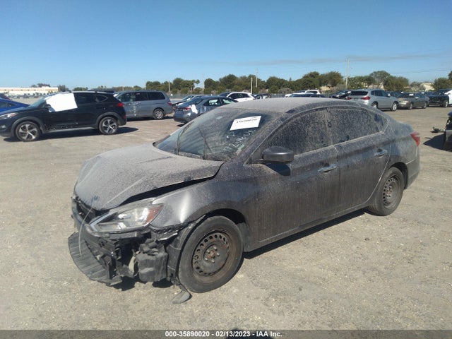 2017 NISSAN SENTRA SV VIN: 3N1AB7AP1HL720606