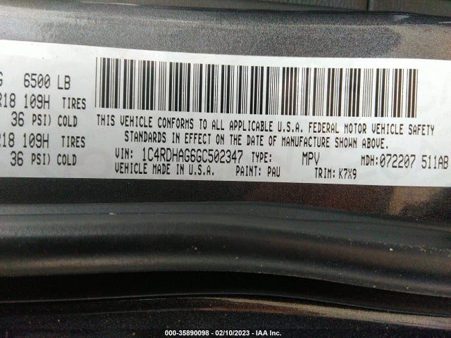 Dodge Durango Sxt 2016 1C4RDHAG6GC502347 Image 9