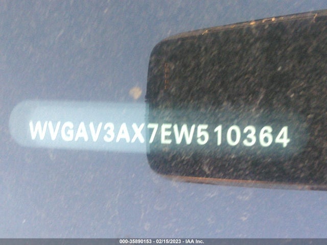 WVGAV3AX7EW510364 Volkswagen TIGUAN S