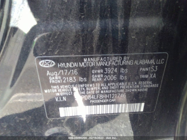 Hyundai ELANTRA SE 2017 5NPD84LF8HH121746 Image 11