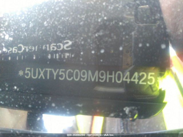 5UXTY5C09M9H04425 BMW X3 Xdrive30i