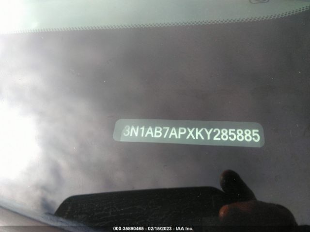 3N1AB7APXKY285885 Nissan SENTRA SV