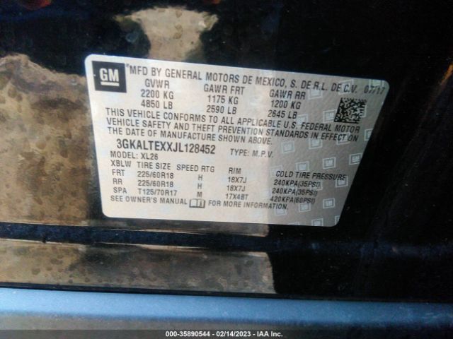 3GKALTEXXJL128452 GMC Terrain Sle