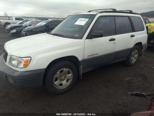 2001 SUBARU FORESTER L VIN: JF1SF63581H734444