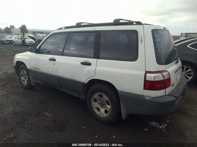 2001 SUBARU FORESTER L VIN: JF1SF63581H734444