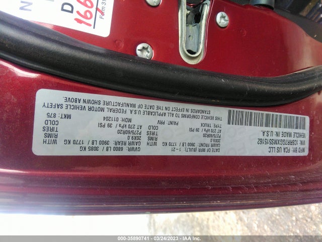 RAM 1500 Classic Warlock 2021 1C6RR7GGXMS515162 Image 9