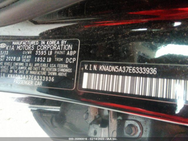KNADN5A37E6333936 KIA RIO EX