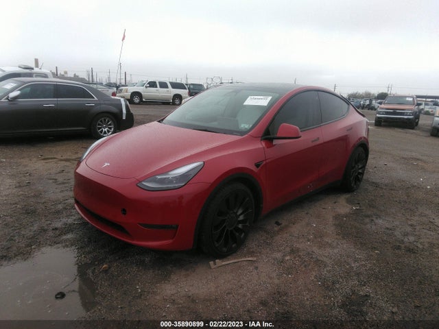 Tesla Model Y Performance 2022 7SAYGDEF6NF489213 Image 2