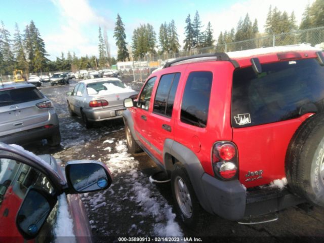 1J4GL48K35W507587 Jeep Liberty Sport