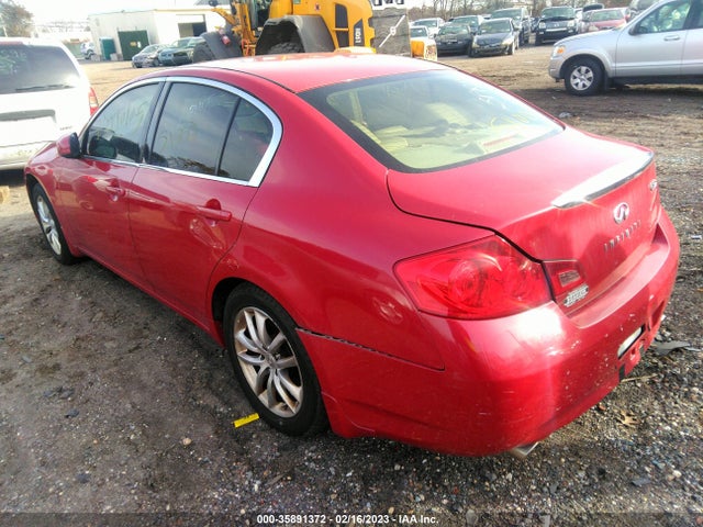 2007 INFINITI G35 SEDAN G35X VIN: JNKBV61F07M804980