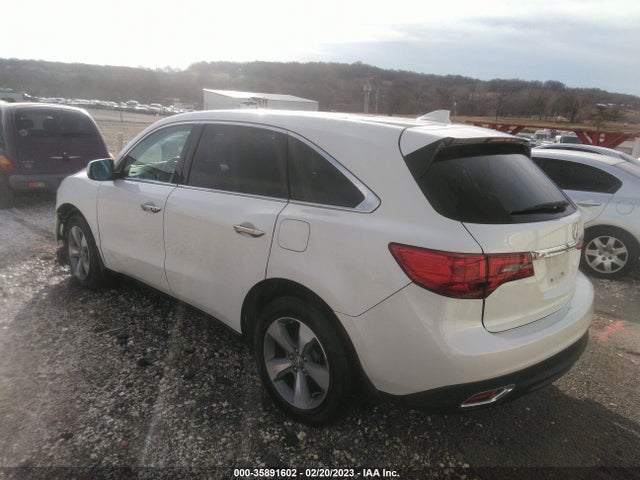 2014 ACURA MDX VIN: 5FRYD3H25EB014143