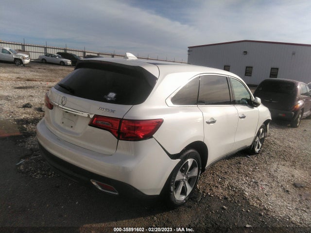 2014 ACURA MDX VIN: 5FRYD3H25EB014143