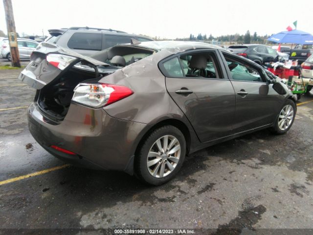KNAFX4A66E5163081 KIA FORTE LX