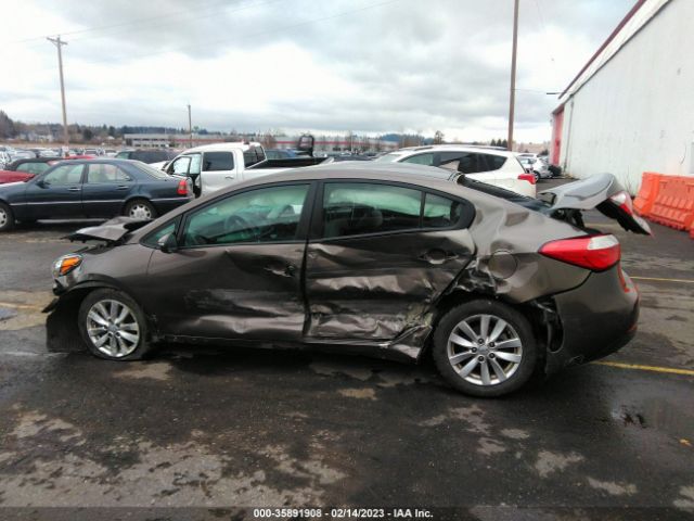 KNAFX4A66E5163081 KIA FORTE LX