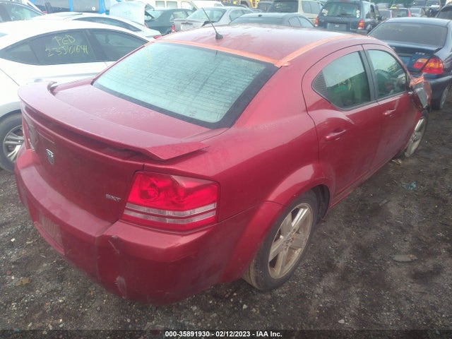 2008 DODGE AVENGER SXT VIN: 1B3LC56R68N572343