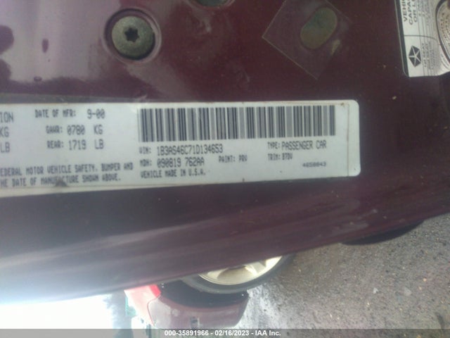 Dodge Neon Highline 2001 1B3AS46C71D134653 Image 10