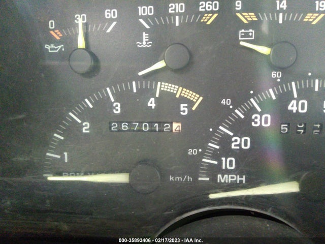 1993 CHEVROLET GMT-400 K1500 VIN: 1GCEK14Z8PE151504