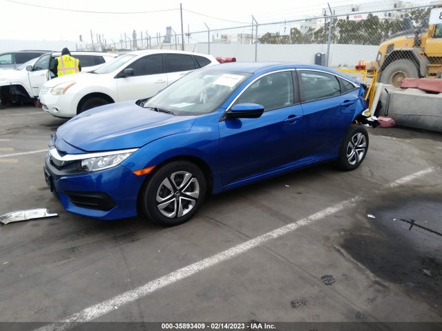 Honda Civic Sedan Lx 2018 2HGFC2F57JH579132 Image 2