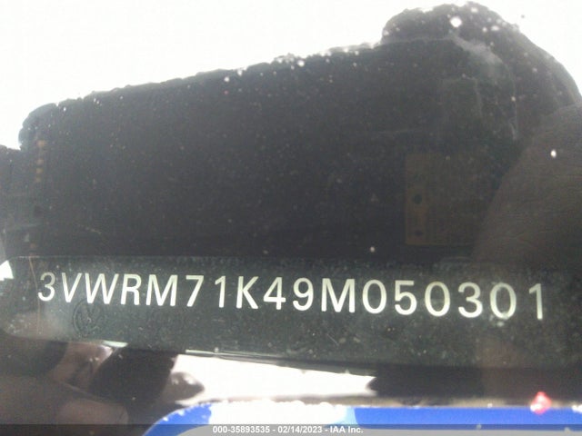 3VWRM71K49M050301 Volkswagen Jetta Sedan Se/sel