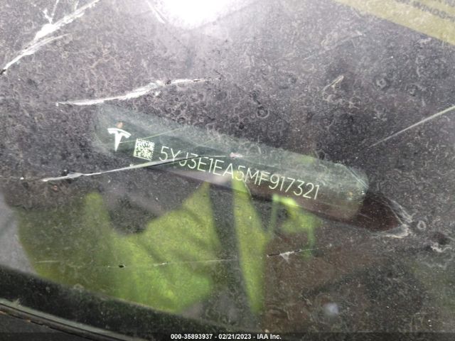 5YJ3E1EA5MF917321 Tesla Model 3 Standard Range Plus