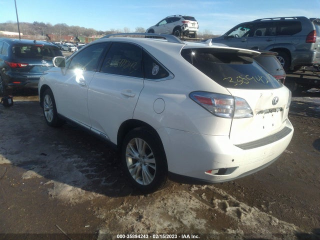 JTJBC1BA9B2421327 Lexus RX 450H