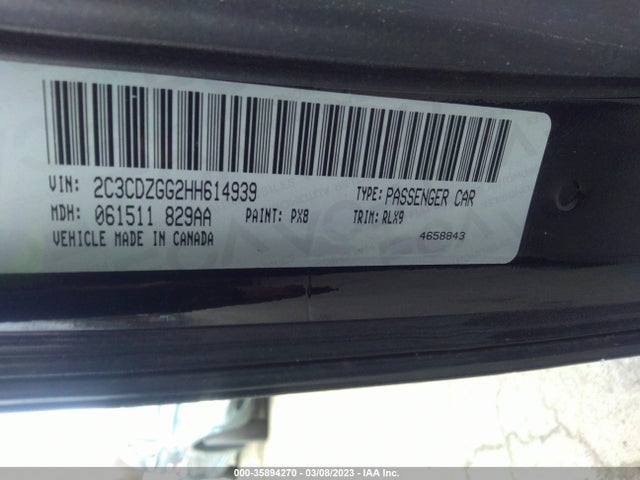 Dodge Challenger Gt 2017 2C3CDZGG2HH614939 Image 9