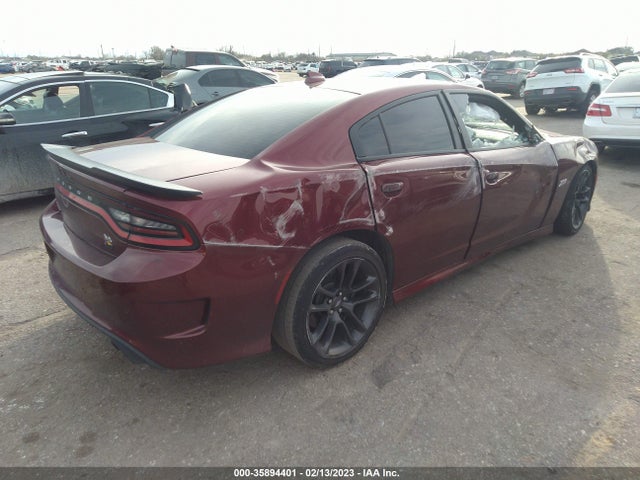2022 DODGE CHARGER SCAT PACK VIN: 2C3CDXGJ1NH190343
