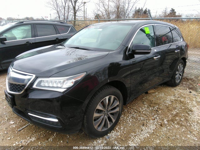 Acura Mdx W/tech/w/tech 2016 5FRYD4H41GB059039 Image 2