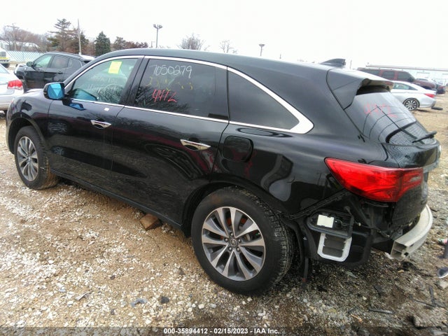 Acura Mdx W/tech/w/tech 2016 5FRYD4H41GB059039 Image 3