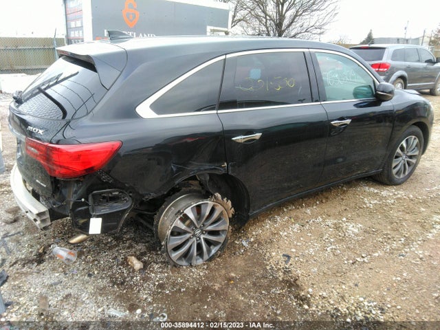 Acura Mdx W/tech/w/tech 2016 5FRYD4H41GB059039 Image 4