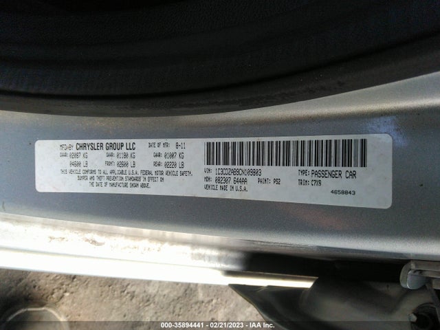 Dodge AVENGER SE 2012 1C3CDZAB9CN109803 Image 11