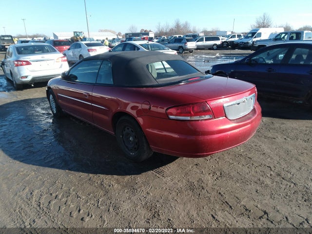 1C3EL45R02N247539 Chrysler SEBRING LX