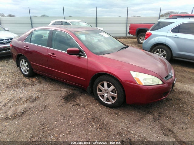 2005 HONDA ACCORD SDN EX-L V6 VIN: 1HGCM66575A018487