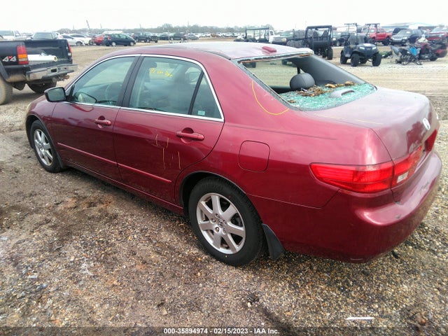 2005 HONDA ACCORD SDN EX-L V6 VIN: 1HGCM66575A018487