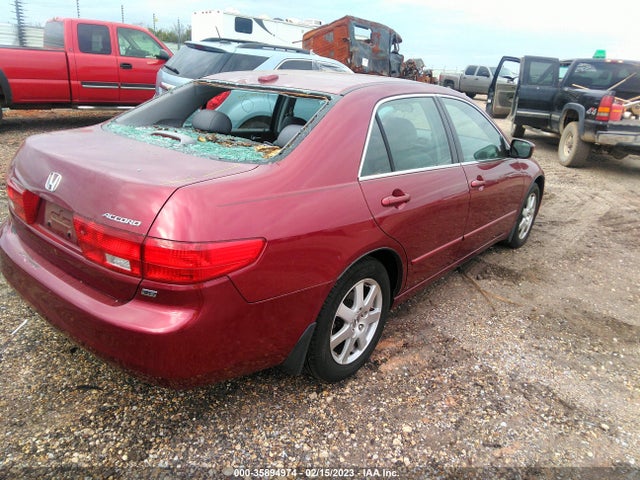 2005 HONDA ACCORD SDN EX-L V6 VIN: 1HGCM66575A018487