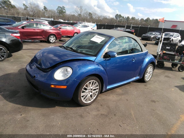 2007 VOLKSWAGEN NEW BEETLE CONVERTIBLE VIN: 3VWRF31Y67M407708