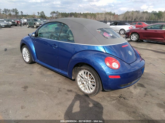 2007 VOLKSWAGEN NEW BEETLE CONVERTIBLE VIN: 3VWRF31Y67M407708
