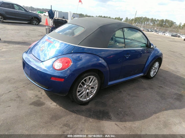 2007 VOLKSWAGEN NEW BEETLE CONVERTIBLE VIN: 3VWRF31Y67M407708