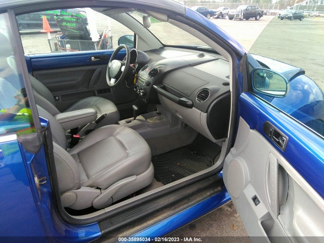 2007 VOLKSWAGEN NEW BEETLE CONVERTIBLE VIN: 3VWRF31Y67M407708