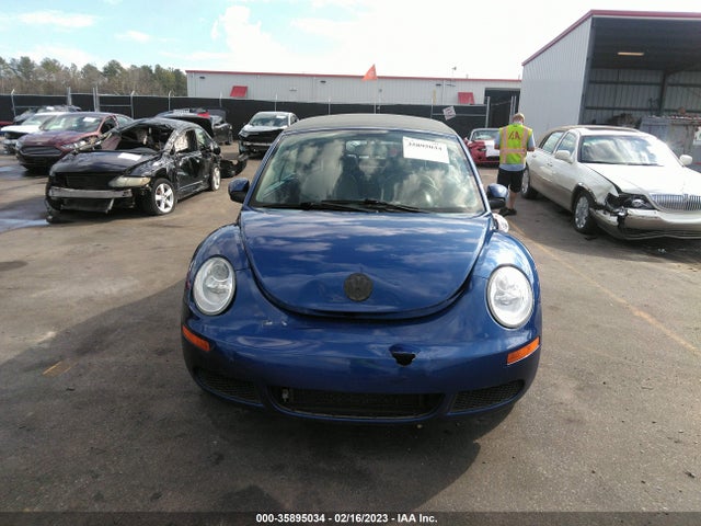 2007 VOLKSWAGEN NEW BEETLE CONVERTIBLE VIN: 3VWRF31Y67M407708