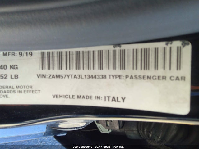 2020 Maserati Ghibli, VIN: ZAM57YTA3L1344338